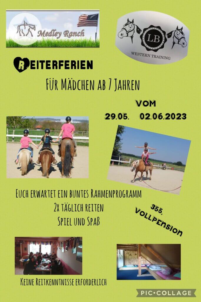 Reiterferien für Mädchen