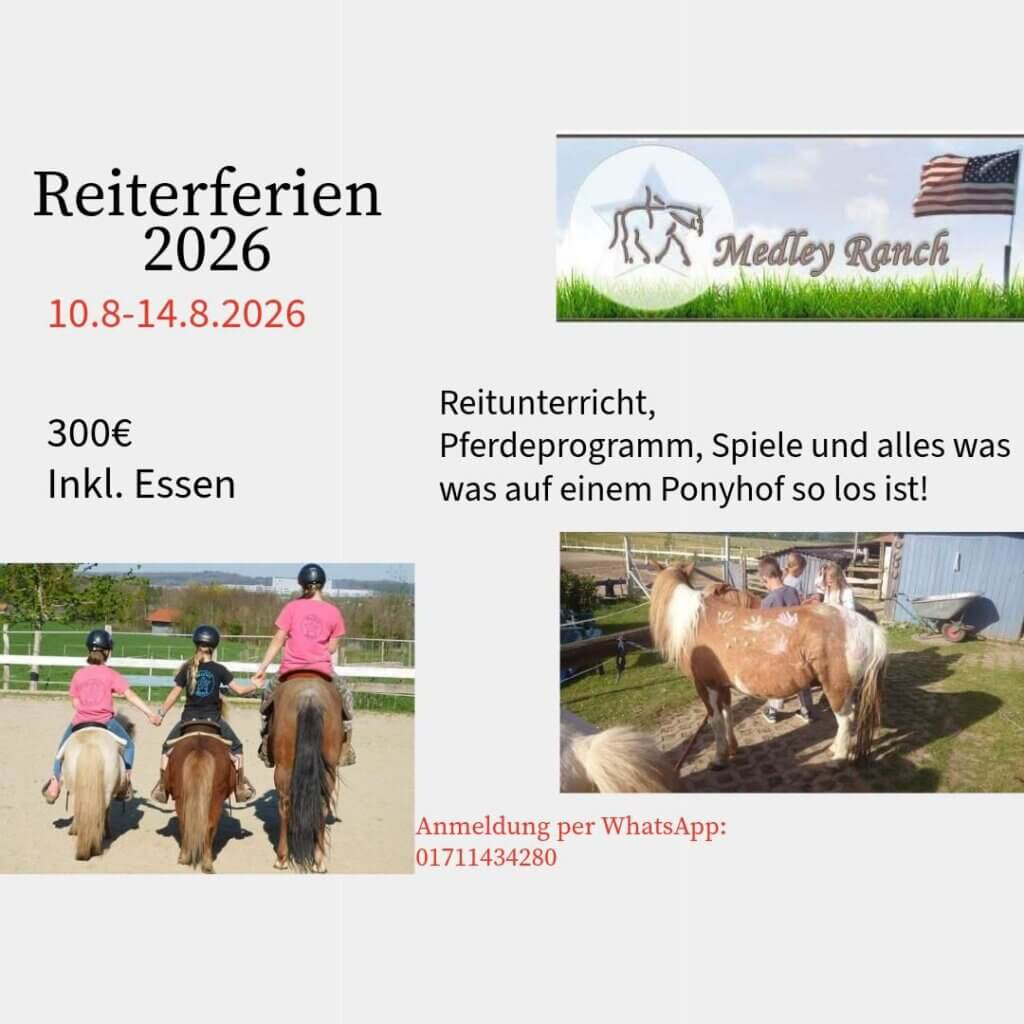 Reiterferien 2026